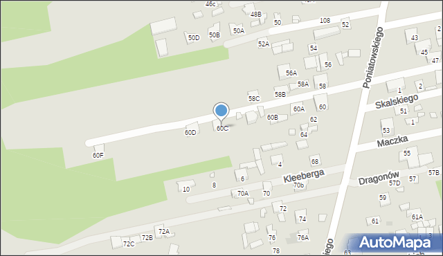 Kobyłka, Księcia Józefa Poniatowskiego, 60C, mapa Kobyłka