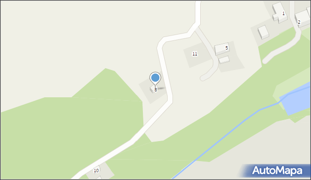 Ksawerów, Ksawerów, 8, mapa Ksawerów