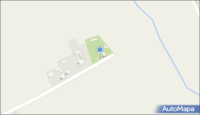 Ksawerów, Ksawerów, 40, mapa Ksawerów