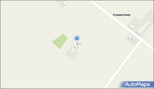 Ksawerówek, Ksawerówek, 8, mapa Ksawerówek