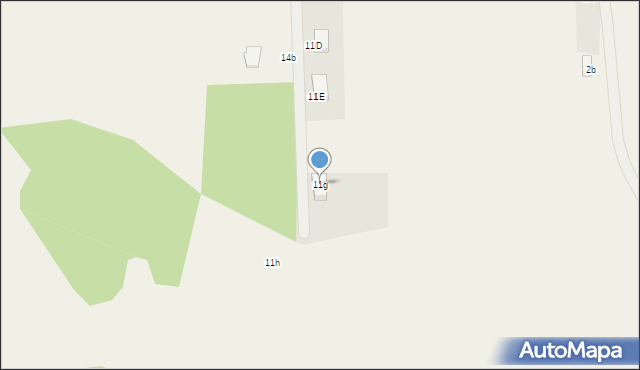 Książ Śląski, Książ Śląski, 11g, mapa Książ Śląski