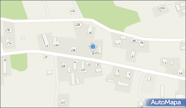 Książ Śląski, Książ Śląski, 8, mapa Książ Śląski