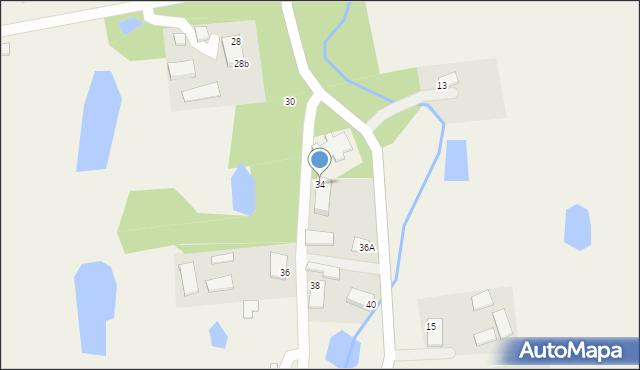 Książnik, Książnik, 34, mapa Książnik