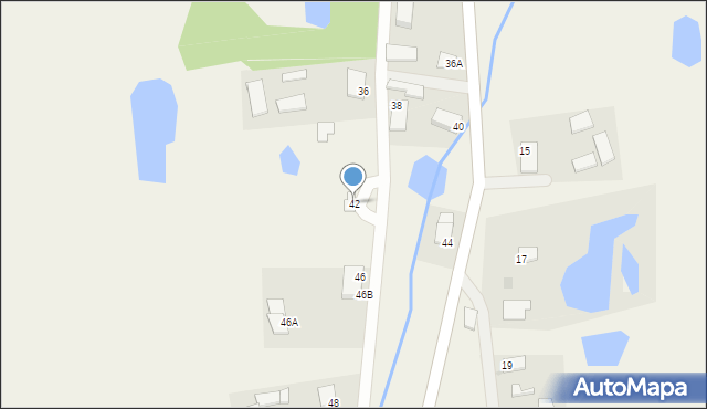 Książnik, Książnik, 42, mapa Książnik