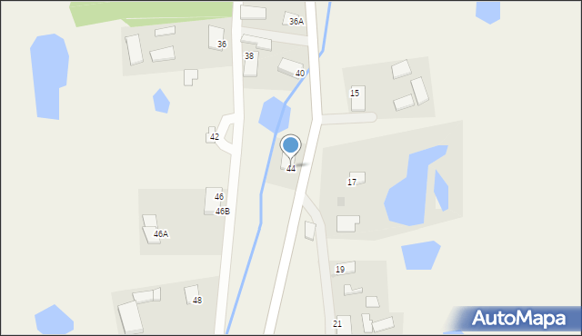 Książnik, Książnik, 44, mapa Książnik