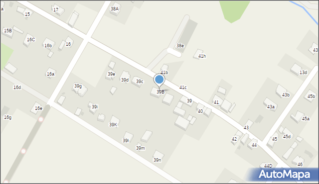 Księginice, Księginice, 39B, mapa Księginice