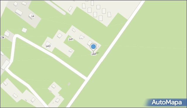 Księże Młyny, Księże Młyny, 14d, mapa Księże Młyny