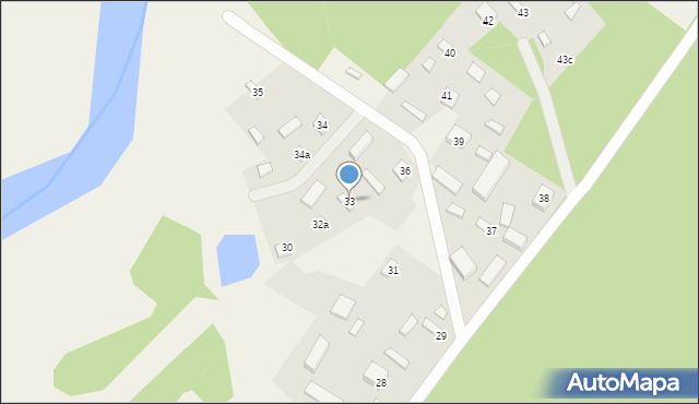 Księże Młyny, Księże Młyny, 33, mapa Księże Młyny