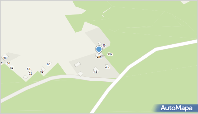 Księże Młyny, Księże Młyny, 48a, mapa Księże Młyny