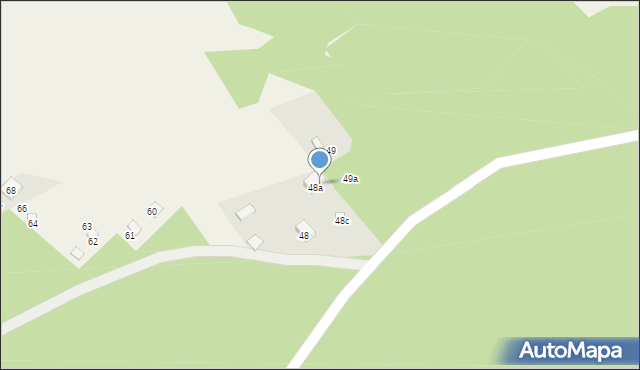 Księże Młyny, Księże Młyny, 48b, mapa Księże Młyny