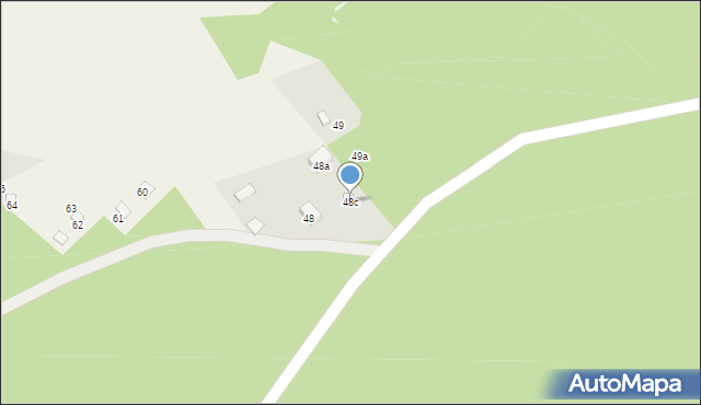 Księże Młyny, Księże Młyny, 48c, mapa Księże Młyny