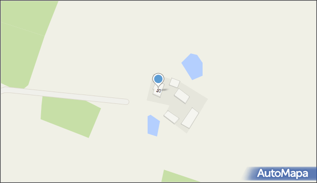 Księżno, Księżno, 40, mapa Księżno