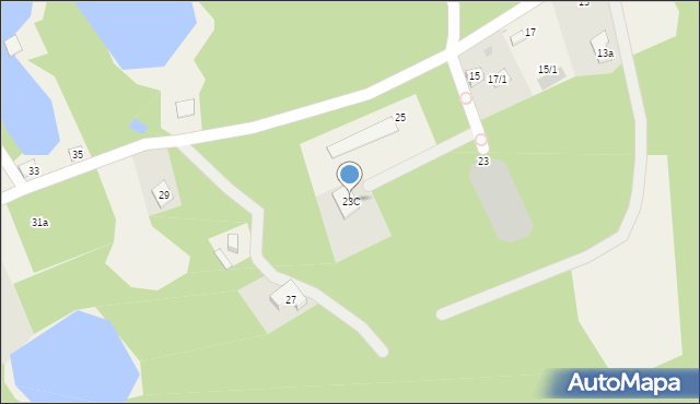 Księżyno-Kolonia, Księżyno-Kolonia, 23C, mapa Księżyno-Kolonia