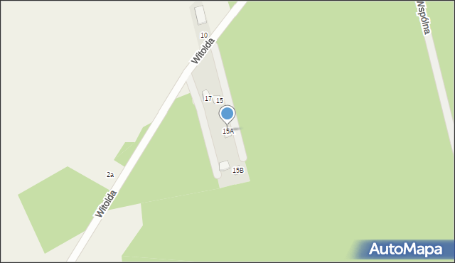 Łacha, Księcia Witolda, 15A, mapa Łacha