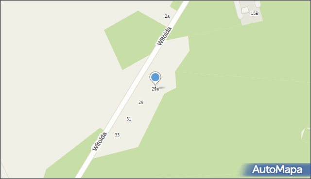 Łacha, Księcia Witolda, 29a, mapa Łacha