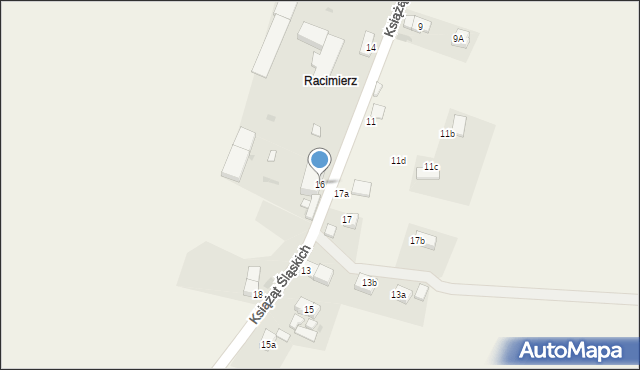 Legnickie Pole, Książąt Śląskich, 16, mapa Legnickie Pole