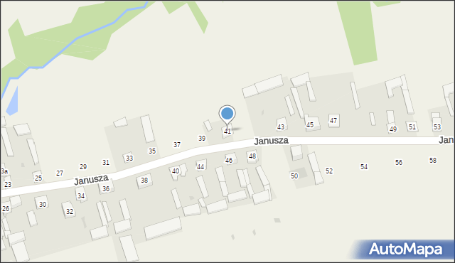 Mały Płock, Księcia Janusza, 41, mapa Mały Płock