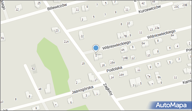 Marki, Księcia Jeremiego Wiśniowieckiego-Jaremy, 2, mapa Marki