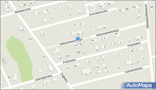 Marki, Księcia Jeremiego Wiśniowieckiego-Jaremy, 4B, mapa Marki
