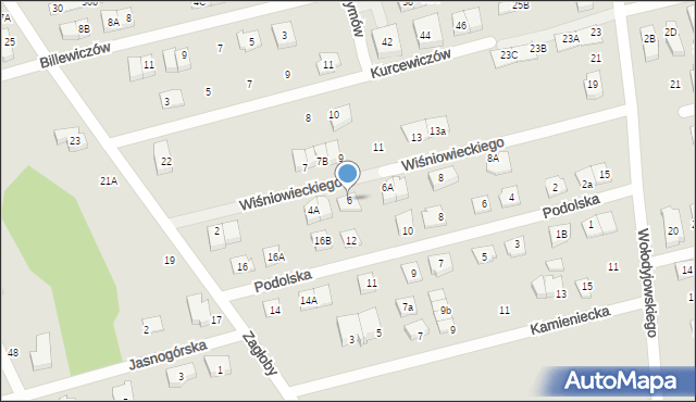 Marki, Księcia Jeremiego Wiśniowieckiego-Jaremy, 6, mapa Marki