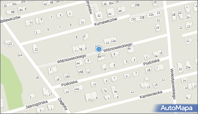 Marki, Księcia Jeremiego Wiśniowieckiego-Jaremy, 6A, mapa Marki