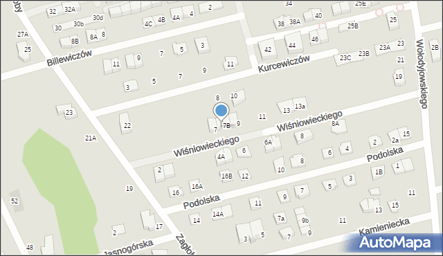 Marki, Księcia Jeremiego Wiśniowieckiego-Jaremy, 7A, mapa Marki