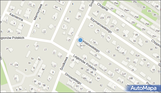 Marki, Księcia Józefa Poniatowskiego, 27, mapa Marki