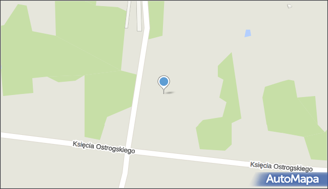 Ostrowiec Świętokrzyski, Księcia Ostrogskiego Janusza, 27e, mapa Ostrowiec Świętokrzyski