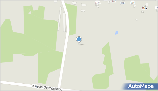 Ostrowiec Świętokrzyski, Księcia Ostrogskiego Janusza, 27j, mapa Ostrowiec Świętokrzyski