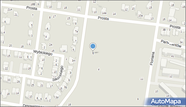 Ożarów Mazowiecki, Księcia Józefa Poniatowskiego, 6, mapa Ożarów Mazowiecki