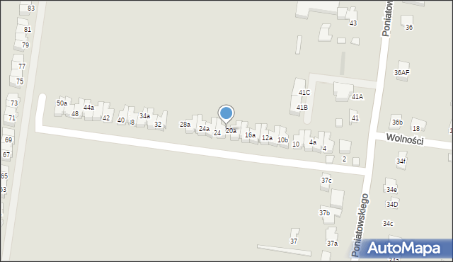 Ożarów Mazowiecki, Księstwa Warszawskiego, 20b, mapa Ożarów Mazowiecki