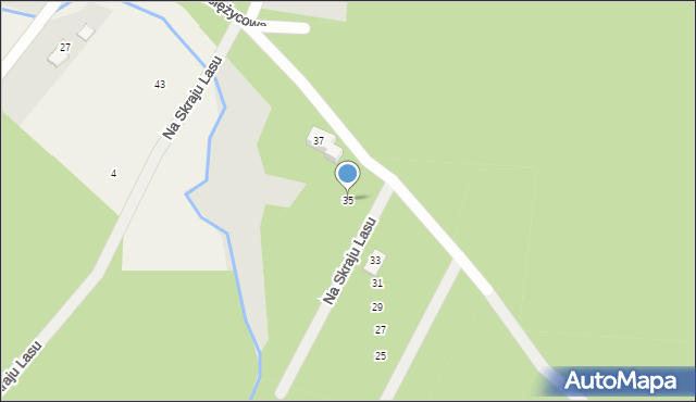 Radzymin, Księżycowa, 35, mapa Radzymin