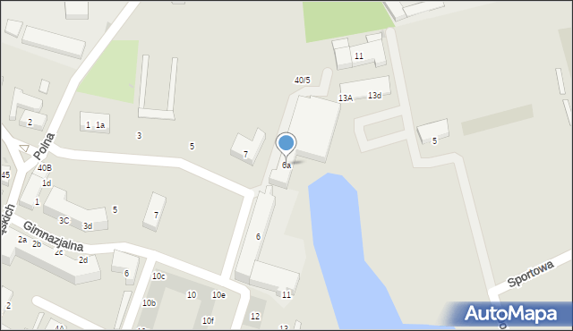 Siechnice, Księżnej Anny z Przemyślidów, 6a, mapa Siechnice