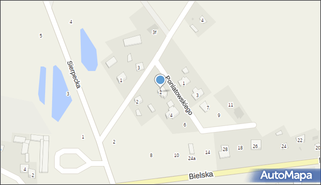 Stare Proboszczewice, Księcia Józefa Poniatowskiego, 2, mapa Stare Proboszczewice