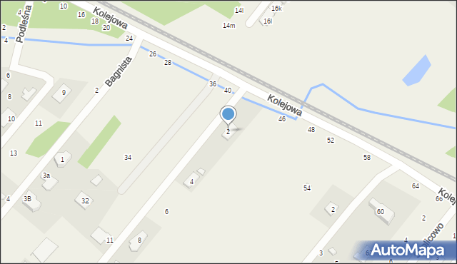 Targówka, Księżycowa, 2, mapa Targówka