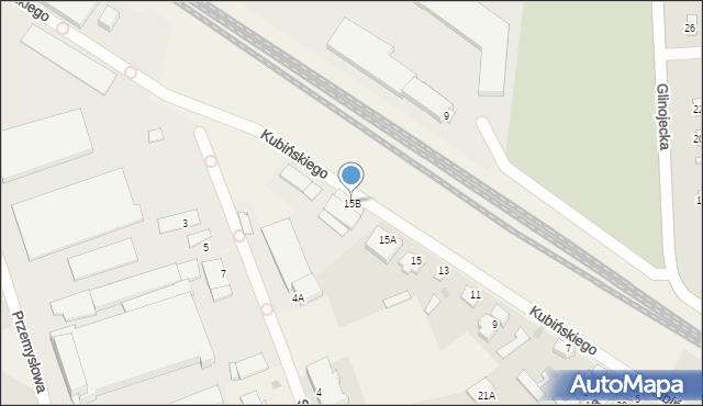 Baboszewo, Kubińskiego Alfreda, 15B, mapa Baboszewo