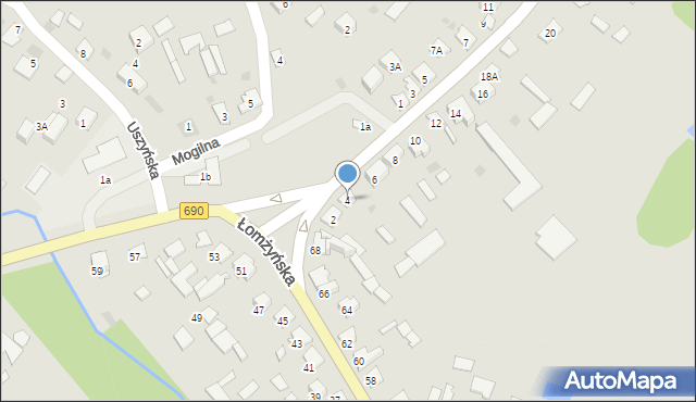 Ciechanowiec, Kuczyńska, 4, mapa Ciechanowiec