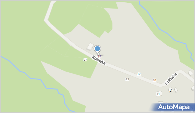 Czchów, Kulówka, 16, mapa Czchów