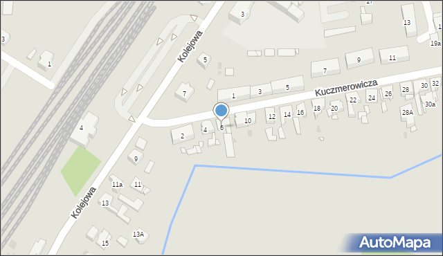 Czempiń, Kuczmerowicza Stanisława, 6, mapa Czempiń