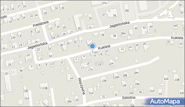 Dąbrowa Tarnowska, Kukiela Mariana, gen., 6, mapa Dąbrowa Tarnowska