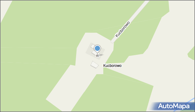 Delowo, Kucborowo, 60, mapa Delowo