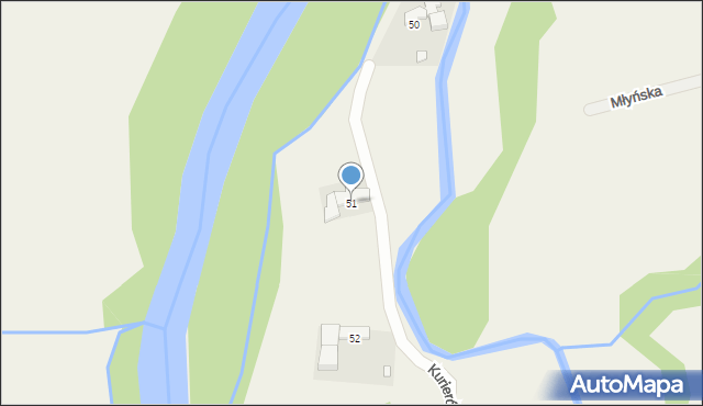 Dzianisz, Kurierów Tatrzańskich, 26, mapa Dzianisz