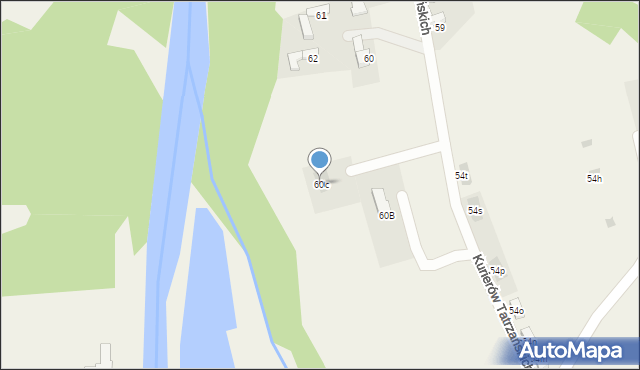 Dzianisz, Kurierów Tatrzańskich, 58, mapa Dzianisz