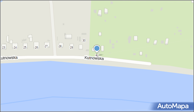 Gdańsk, Kutnowska, 51, mapa Gdańska