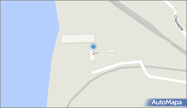 Gdańsk, Ku Ujściu, 10, mapa Gdańska