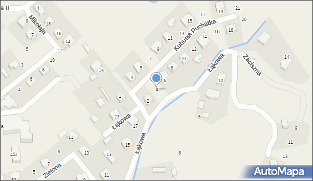 Gościcino, Kubusia Puchatka, 4, mapa Gościcino