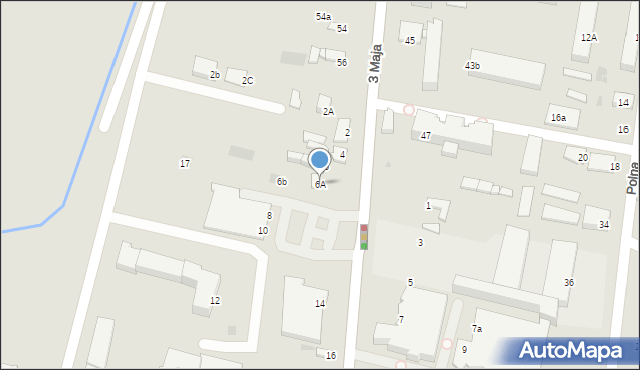 Gostynin, Kutnowska, 6A, mapa Gostynin