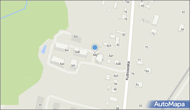 Gostynin, Kutnowska, 84g, mapa Gostynin