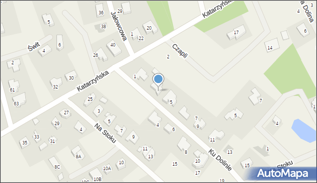 Gruszczyn, Ku Dolinie, 3, mapa Gruszczyn