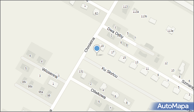 Kalinówka, Ku Słońcu, 1, mapa Kalinówka